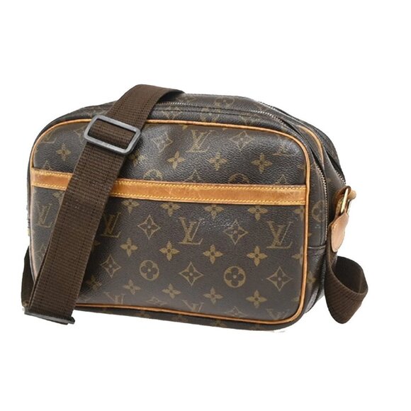 LOUIS VUITTON Reporter PM Crossbody Shoulder Bag Monogram Leather M45254 39EF491 - Picture 1 of 16